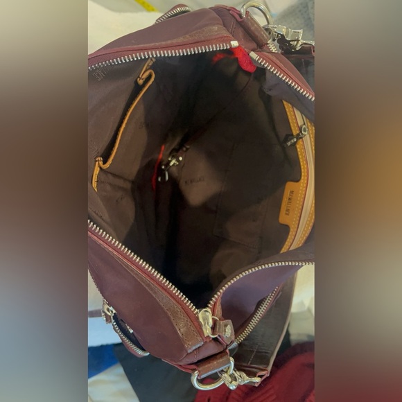 MZ Wallace Paige shoulder bag burgundy/wine color - Picture 8 of 10